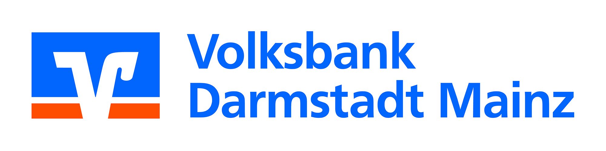 Logo Volksbank Darmstadt Mainz Druck